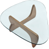 Журнальный стол Noguchi Style орех
