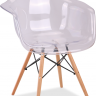 Стул Eames Style DAW прозрачный пластик